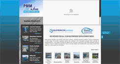 Desktop Screenshot of pmm-marine.com