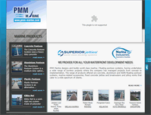 Tablet Screenshot of pmm-marine.com